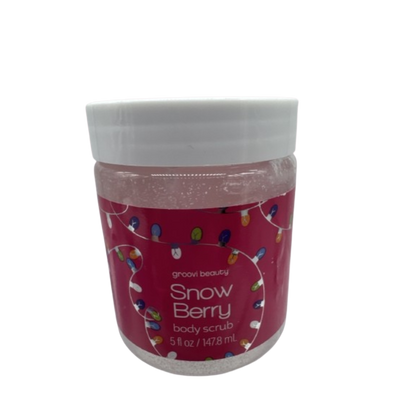 Groovi Beauty Snow Berry Body Scrub Exfoliating Fairy Shower Wash COMBINESHIP