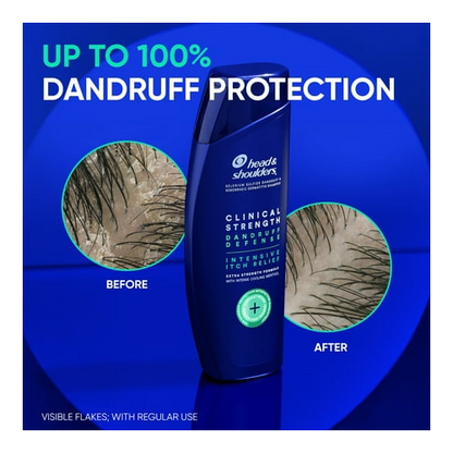 Head & Shoulders Dandruff 2 in 1 Shampoo, Clinical Itch Relief, 13.5 oz