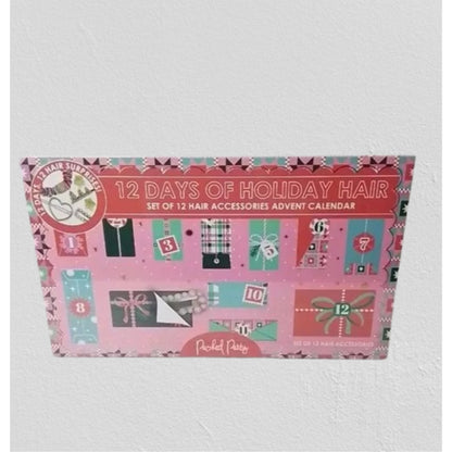 Packed Party Advent Calendar 12 Days Of Holiday Hair Accessories
