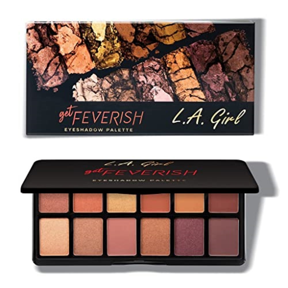 L.A. Girl Fanatic Eyeshadow Palette, Get Feverish GES415