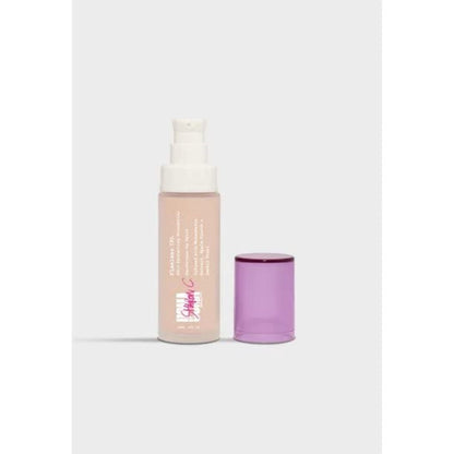 Uoma By Sharon C, Flawless IRL Skin Perfecting Foundation (White Pearl T1)