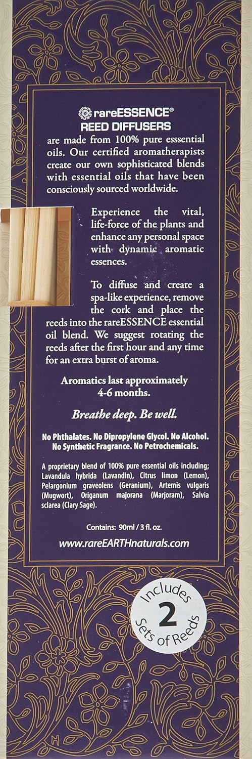 rareEarth rareESSENCE Reed Diffuser, 90ml, Dream