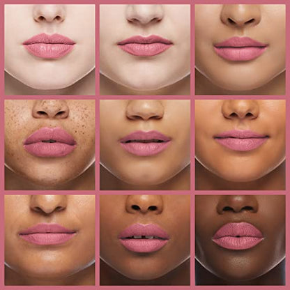 wet n wild Liquid Lipstick Cloud Pout Marshmallow, Light Pink Pour Some Suga On Me | Matte Lip Cream Mousse | Argan Oil | Vitamin E