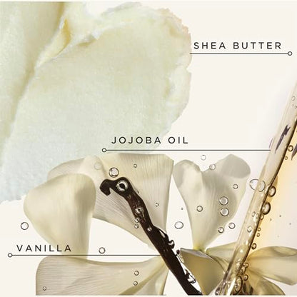 Carol's Daughter Black Vanilla Moisture and Hold Jelly, Hair Gel For Dry Hair with Shea Butter, Jojoba and Vanilla, 12 Fl Oz