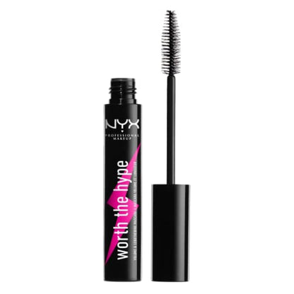 NYX PROFESSIONAL MAKEUP Worth The Hype Volumizing & Lengthening Mascara, Black