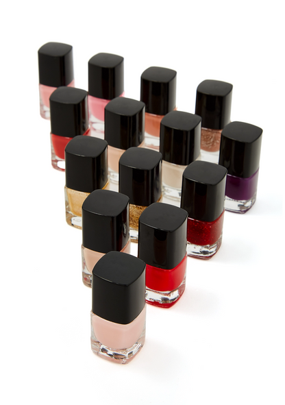 Tahari Classic Colors 14-Piece Nail Elegance Nail Polish Set (Each Bottle: 0.25 fl oz) in a Pink Gift Box