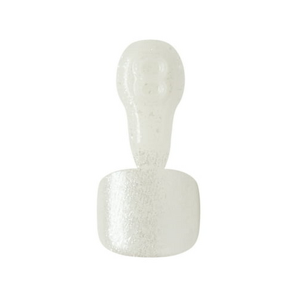KISS imPRESS Press-On Gel Toenails, Glossy White, 24 Pieces, Dreamlike