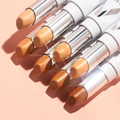 Almay Skin Perfecting Comfort Concealer, Face Makeup, Full Coverage, Natural Looking Finish, Cruelty-Free, Hypoallergenic, Dermatologist Tested, 240 Dark, 1 Count