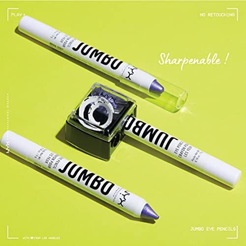 NYX PROFESSIONAL MAKEUP Jumbo Eye Pencil, Blendable Eyeshadow Stick & Eyeliner Pencil - Matcha (Green)