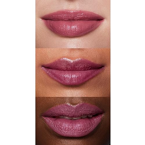 e.l.f. O Face Satin Lipstick, Richly Pigmented, Nourishing & Long-Lasting Creamy Lipstick, Infused With Jojoba, Vegan & Cruelty-Free, Effortless