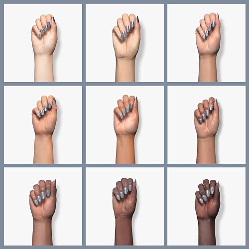 Essie expressie, Quick-Dry Nail Polish, 8-Free Vegan, Slate Blue, Air Dry, 0.33 fl oz
