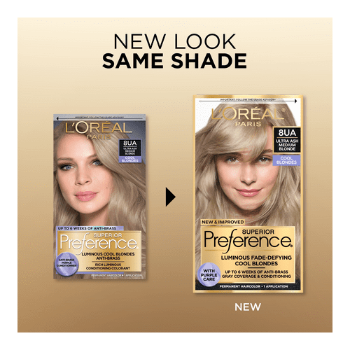 L'Oreal Paris Superior Preference Permanent, Cool Blonde Hair Color 1.0EA