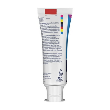 Crest Kids Sugar Bacteria Shield Toothpaste with Fluoride, Strawberry Flavor, 4.1oz for Ages 6+