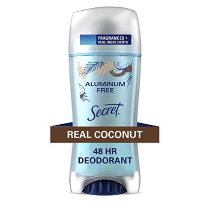 Secret Secret Aluminum Free Deodorant Rosewater 2.4 oz,