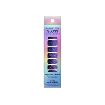 Dashing Diva Gloss Untra Shibe Gel Effects - 27 Gel Nail Stripsm Witches Brew