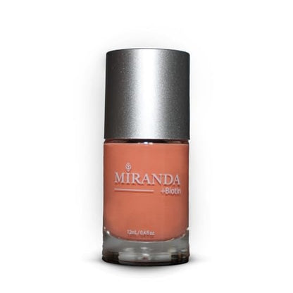 Miranda Beauty: Superfood-Infused Vegan Nail Polish for Healthy, Beautiful Nails, 21-free, Biotin-infused, Cruelty Free - SABINA - 0.40 fl oz