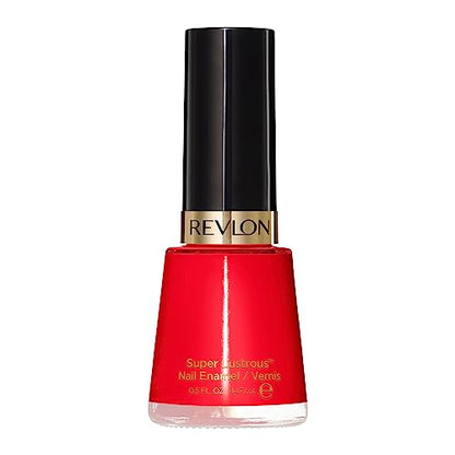 Revlon Super Lustrous Nail Polish, Chip-Resistant & Longwear Formula, High Shine Finish, 640 Fearless, 0.5 fl oz