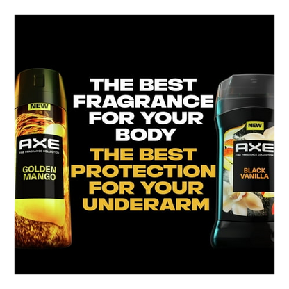 Axe Fine Fragrance Collection Men's Deodorant Spray, Golden Mango Aluminum-Free, 4 oz