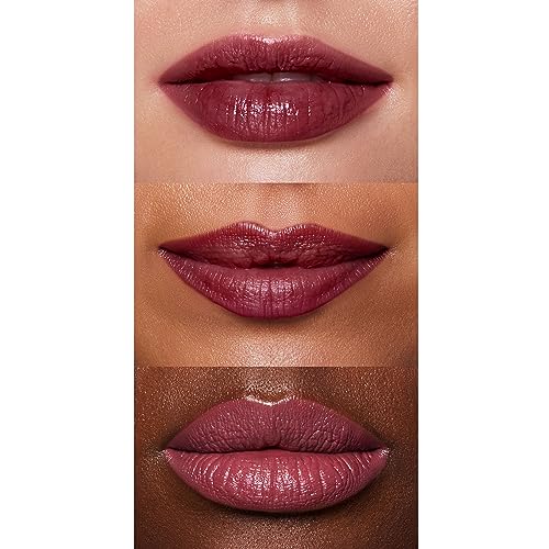 e.l.f. O Face Satin Lipstick, Richly Pigmented, Nourishing & Long-Lasting Creamy Lipstick, Infused With Jojoba, Vegan & Cruelty-Free, Shameless