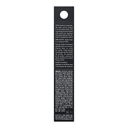 e.l.f. O Face Satin Lipstick, Richly Pigmented, Nourishing & Long-Lasting Creamy Lipstick, Infused With Jojoba, Vegan & Cruelty-Free, Drive