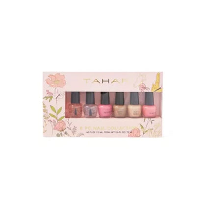 Tahari 6 Pc Nail Collection - 1 Cuticle Oil & 5 Nail Polishes