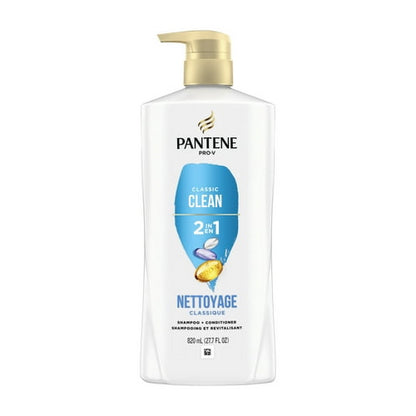 Pantene Pro-V Classic Clean 2in1 Shampoo and Conditioner, 27.7 oz