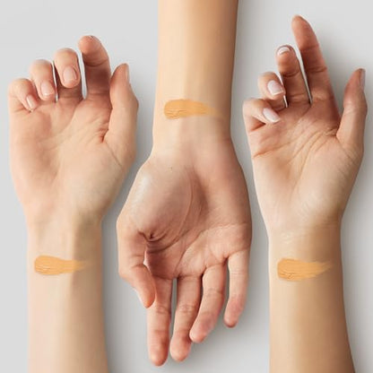 Almay Skin Perfecting Comfort Concealer, Face Makeup, Full Coverage, Natural Looking Finish, Cruelty-Free, Hypoallergenic, Dermatologist Tested, 220 Deep, 1 Count