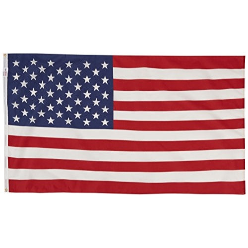 Valley forge Flag USS-1 Polyester Replacement American Flag 3' x 5' Made in USA