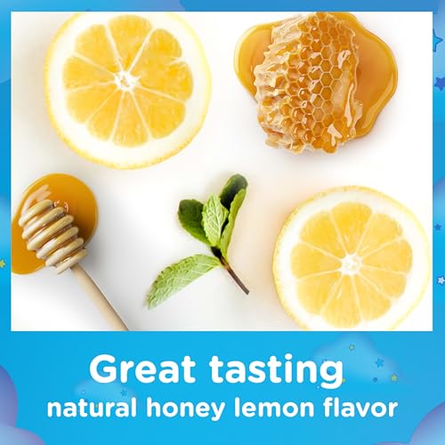 Zarbee's Gentle Bedtime Liquid for Kids - Melatonin-Free Blend of Natural Honey, Lemon, and Chamomile Helps Children Unwind and Relax to Prepare for Sleep, 4oz