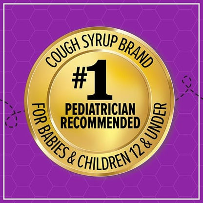 Zarbee's Children's Honey Cough Syrup + Immune Day & Night Value Pack, Daytime & Nighttime Toddler Cough Syrup with Dark Honey, Real Elderberry, Vitamin D, & Zinc, Mixed Berry, Two Pack, 2 x 4 fl. oz