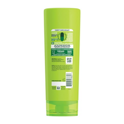 Garnier Fructis Pure Moisture Conditioner for Dry Hair with Hyaluronic Acid, 11.3 fl oz