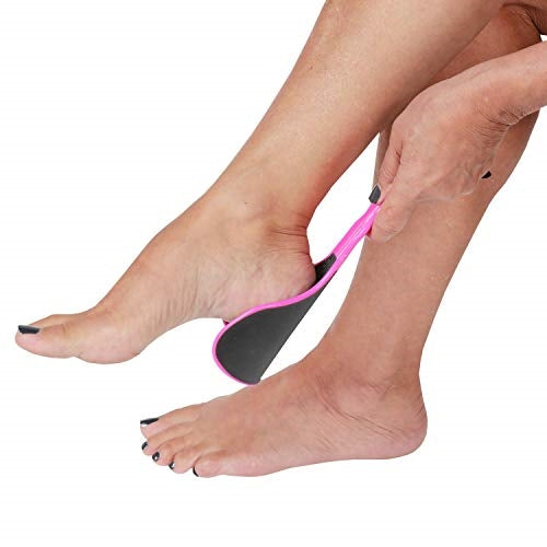 The Shappy File Curved Coarse Double Sided File, Color May Vary