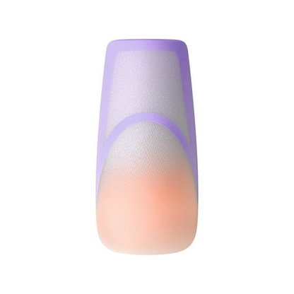 KISS Voguish Fantasy Long Square Glue-On Summer Nails, Multi-Pastel, 28 Pieces