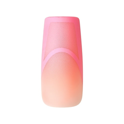 KISS Voguish Fantasy Long Square Glue-On Summer Nails, Multi-Pastel, 28 Pieces
