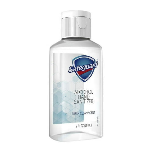 Safeguard Alcohol Hand Sanitizer Fresh Clean. 2 Fl Oz. Travel Size