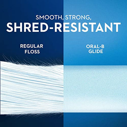 Oral-B Glide Pro-Health Deep Clean Dental Floss, Cool Mint, 40 M, Pack of 2