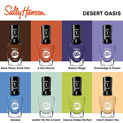 Sally Hansen Miracle Gel™, Desert Reign, Long Lasting, Gel-Like Formula, No UV Lamp Needed, Purple Nail Polish