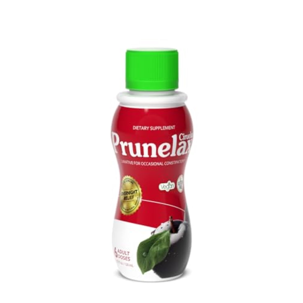 Prunelax Ciruelax Regular Strength Liquid Laxative - Gentle Relief for Occasional Constipation, Made with Natural Senna, Predictable Relief, Gluten-Free, Works in just 8 to 12 Hours - 4.05 fl oz