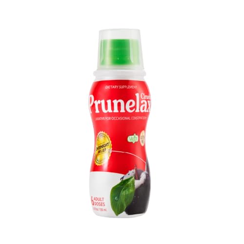 Prunelax Ciruelax Regular Strength Liquid Laxative - Gentle Relief for Occasional Constipation, Made with Natural Senna, Predictable Relief, Gluten-Free, Works in just 8 to 12 Hours - 4.05 fl oz