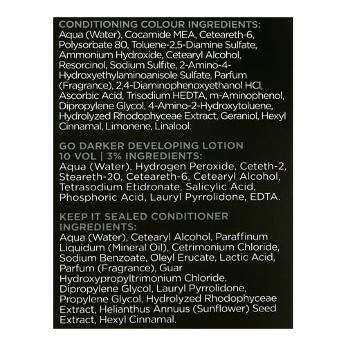 NO BLEACH LONDON, GLOSSY BLACK PERMANENT KIT