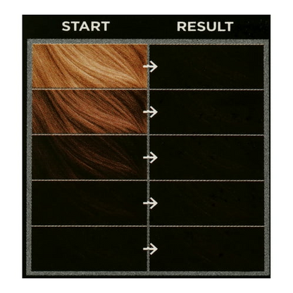 NO BLEACH LONDON, GLOSSY BLACK PERMANENT KIT