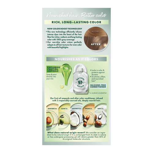 Garnier Nutrisse At Home Hair Coloring Tool Kit, 811 Medium Extra Ash Blonde