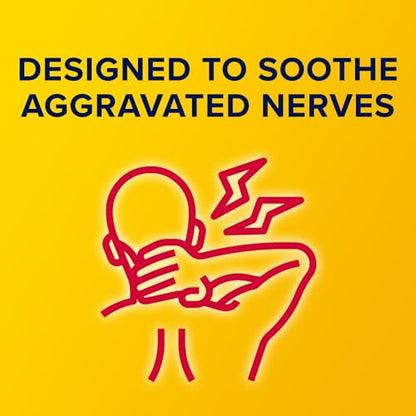 Aspercreme Lidocaine Dry Spray Soothes Aggravated Nerves, Numbing Topical Pain Relief Spray with Max-Strength 4% Lidocaine Sprays at Any Angle, 4 Oz.