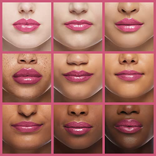 Burt's Bees 100% Natural Moisturizing Lip Shimmer, Strawberry - 1 Tube