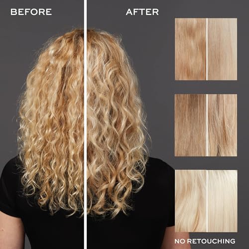 John Frieda Violet Crush Purple Conditioner, Purple Conditioner for Blonde Hair, Crushed Violet Pigments Neutralize Brassy Tones for Cooler, Brighter Blonde, 8.3 Oz