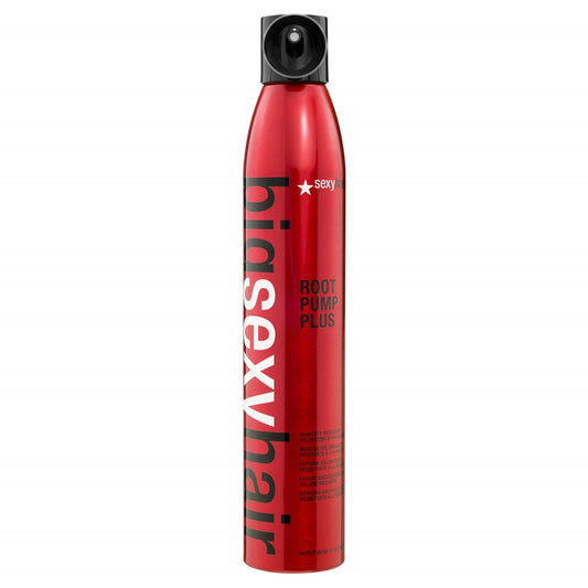 SexyHair Big Root Pump Plus Volumizing Spray Mousse, 10 Oz | Volume with High Hold | Up to 72 Hour Humidity Resistance