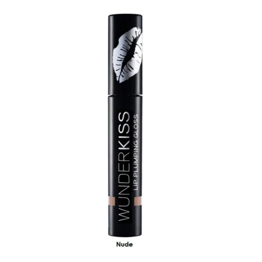 Wunder2 Plumping Lip Gloss With Collagen and Hyaluronic Acid, Nude, 1 Count, 0.135 Fluid Ounce