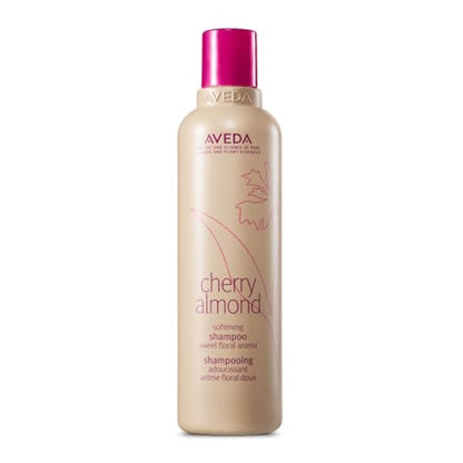 Aveda Cherry Almond Softening Shampoo | Gentle Daily Shampoo | for Normal to Dry Hair | 97% Naturally Derived* | Silicone Free | Iconic Cherry Almond Aroma of Tonka, Orange, Ylang Ylang, 8.5 Fl Oz