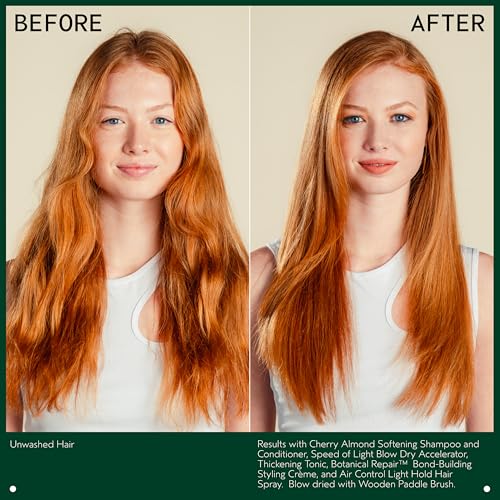 Aveda Cherry Almond Softening Shampoo | Gentle Daily Shampoo | for Normal to Dry Hair | 97% Naturally Derived* | Silicone Free | Iconic Cherry Almond Aroma of Tonka, Orange, Ylang Ylang, 8.5 Fl Oz