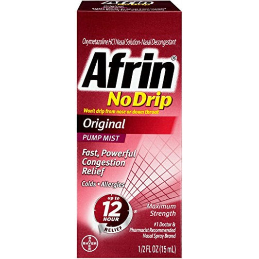 Afrin No Drip Pump Mist 15 ml